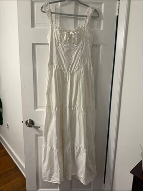 micah corset dress in ivory more to come MORE TO COME Micah Corset Dress | Women's